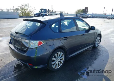 2008 Subaru Impreza Wrx z USA, uszkodzony, nr VIN JF1GH75678G823272